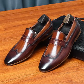 leather shoes